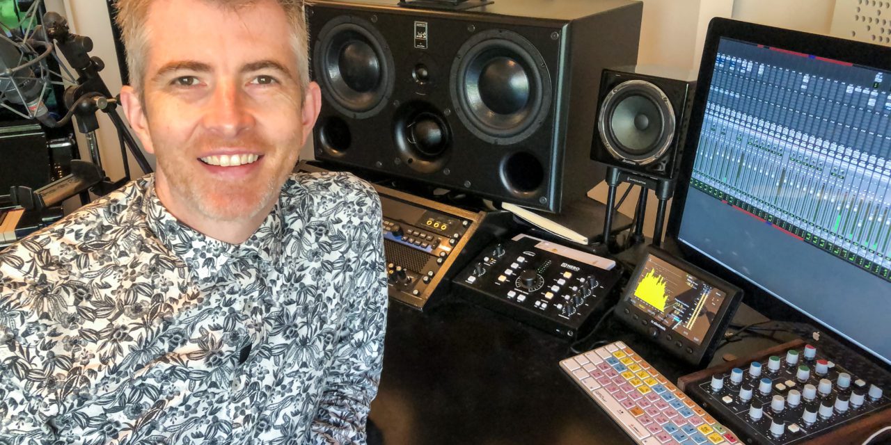 TVs Gareth Malone Stays At Home With Audient Nero