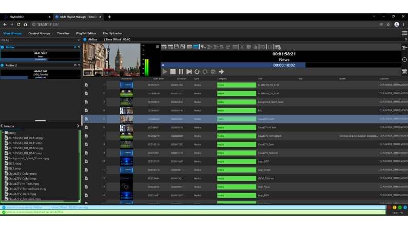 PlayBox Neo Announces New Enhanced Multi Playout Manager